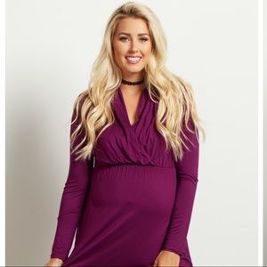 Pinkblush Tops - Pinkblush Purple Long Sleeve Maternity/Nursing Top Pinkblush Tops - Pinkblush Purple Long Sleeve Maternity/Nursing Top